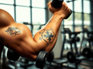 can you workout after getting a tattoo